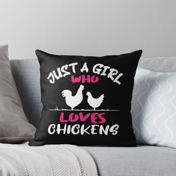 Item preview, Just A Girl Who Loves Chickens designed and sold by ELAB27.