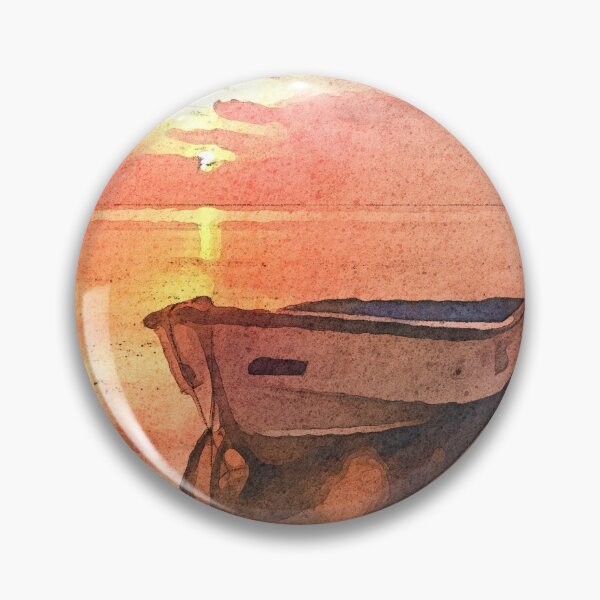 Item preview, Sail Boat in the Sunset designed and sold by solrevolver.