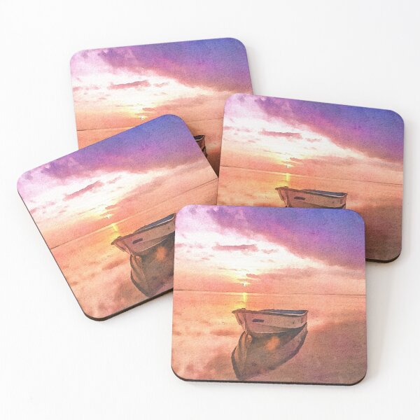 Item preview, Sail Boat in the Sunset designed and sold by solrevolver.