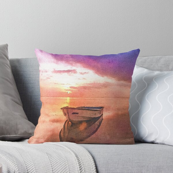 Item preview, Sail Boat in the Sunset designed and sold by solrevolver.