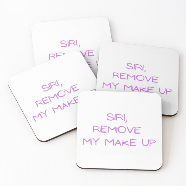 Item preview, Siri, remove my make up designed and sold by Izzabel Shopping Center.