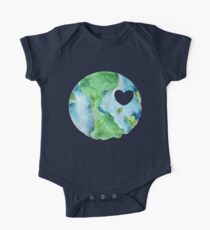 Tag der Erde Liebe Baby Body Kurzarm