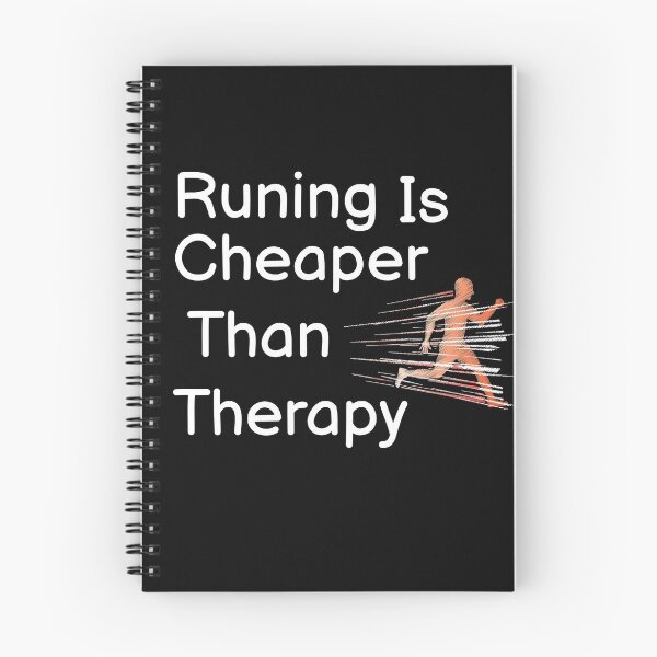 Item preview, Running Is Cheaper Than Therapy  designed and sold by BUCHRA.