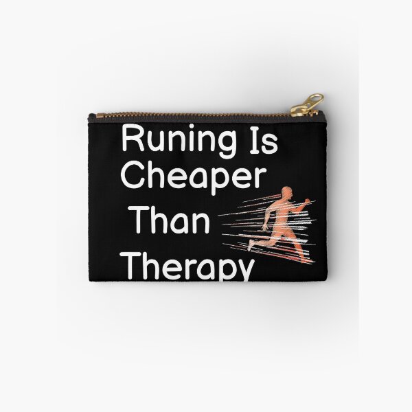 Item preview, Running Is Cheaper Than Therapy  designed and sold by BUCHRA.
