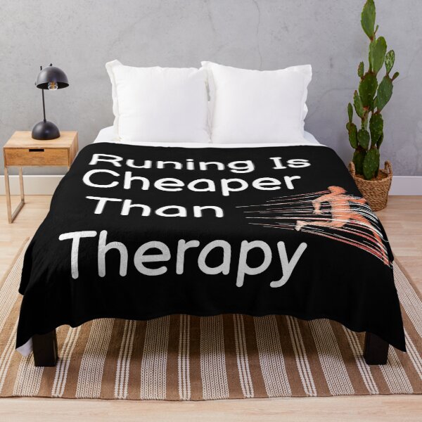 Item preview, Running Is Cheaper Than Therapy designed and sold by BUCHRA.