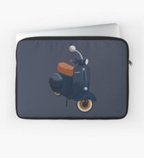 Vespa-Blue Laptop Sleeve