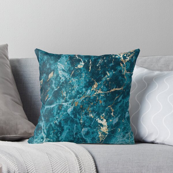 Item preview, Marble Turquoise Blue Gold Texture Perfect Gift designed and sold by ivaostrogonac.