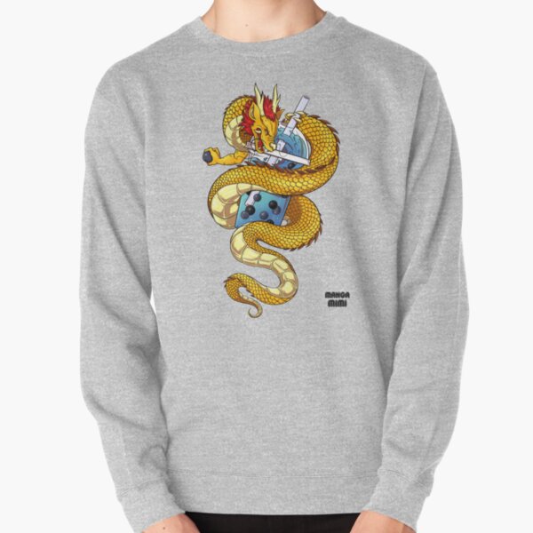 Boba Tea Dragon Pullover Sweatshirt
