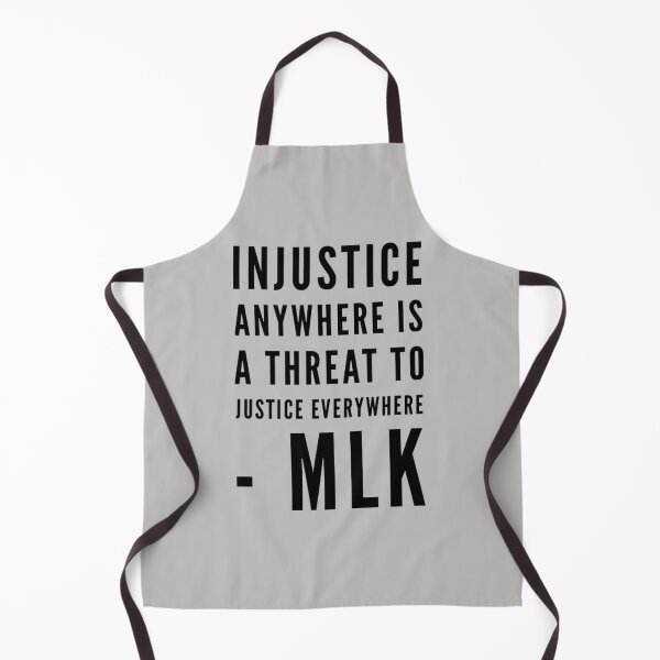 Item preview, Injustice anywhere -MLK Quotes designed and sold by MerciMe.