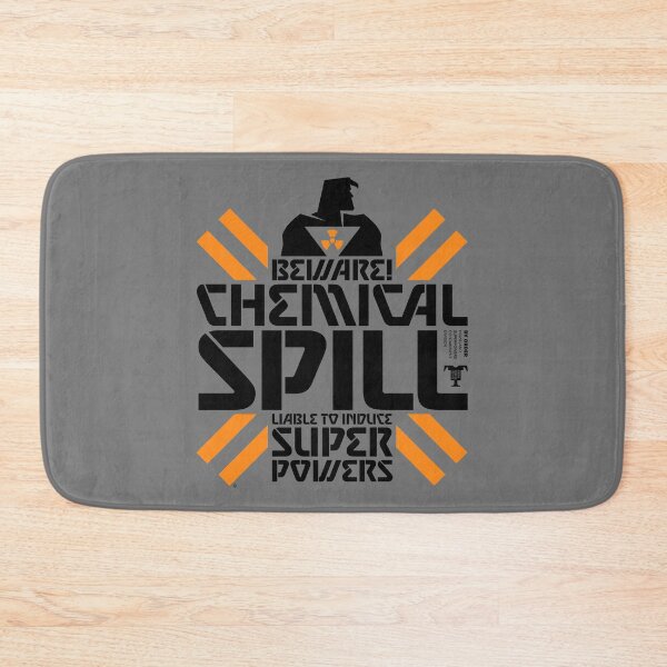 Item preview, Hero - "Beware! Chemical Spill — Liable to Induce Superpowers" designed and sold by Rian Hughes.