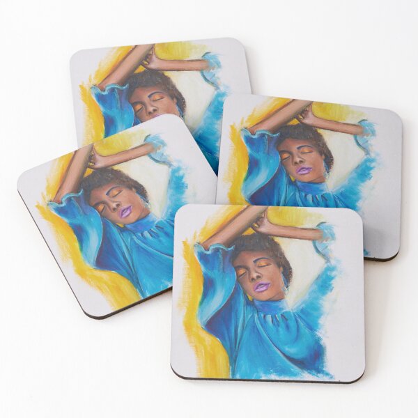 Item preview, Lady in Blue designed and sold by KerstinsArtNz.