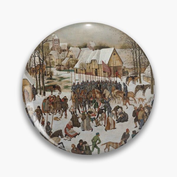 Item preview, Pieter Brueghel II A Winter Landscape with the Massacre of the Innocence designed and sold by emidye20.