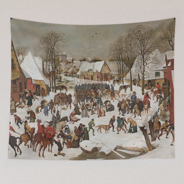 Item preview, Pieter Brueghel II A Winter Landscape with the Massacre of the Innocence designed and sold by emidye20.