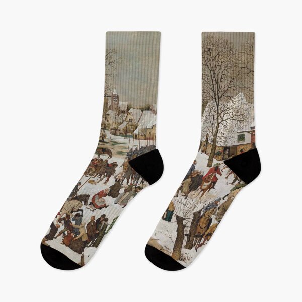 Item preview, Pieter Brueghel II A Winter Landscape with the Massacre of the Innocence designed and sold by emidye20.