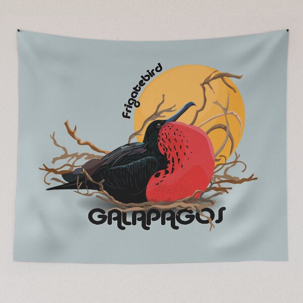 Item preview, Galapagos Red-breasted Frigatebird designed and sold by leeloolook.