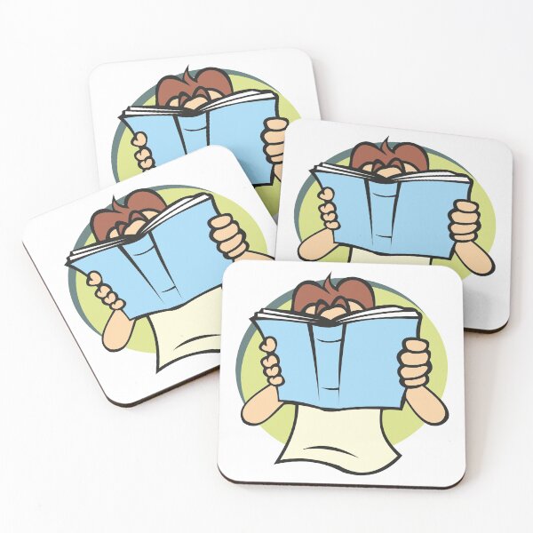 Item preview, Illustration depicting a child holding a book and reading with great interest  designed and sold by LucianoCosmo.