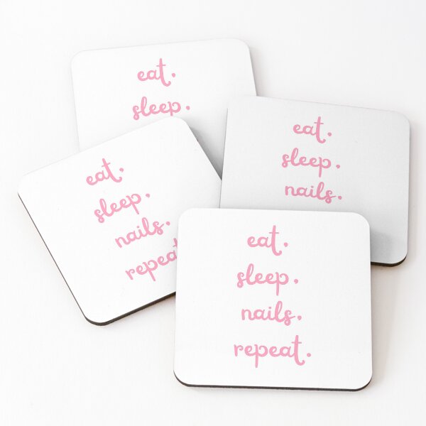 Item preview, Eat, sleep, nails, repeat designed and sold by daguilon.