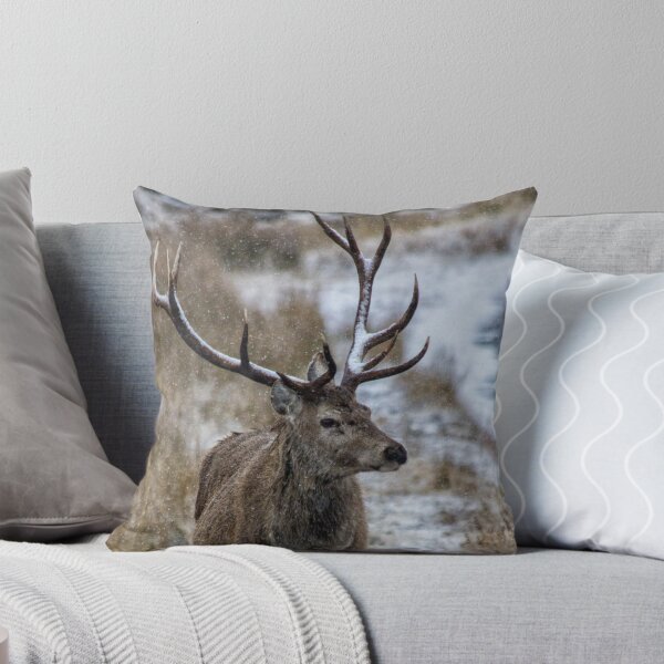 Item preview, Twelve Point Stag in the Snow designed and sold by derekbeattie.
