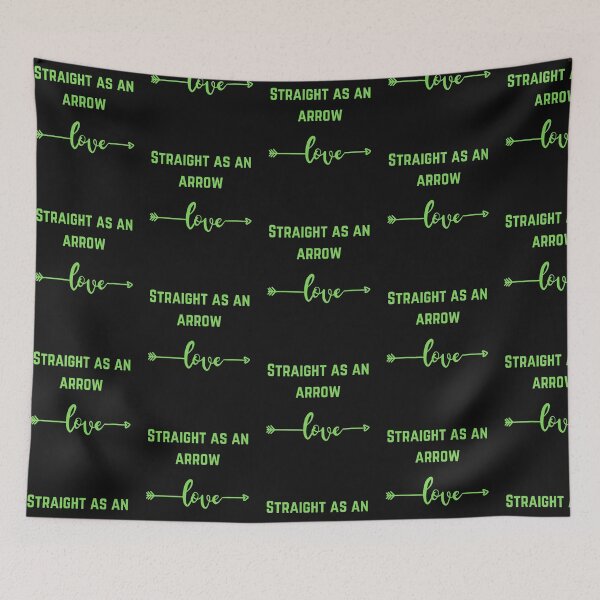 Item preview, Straight As An Arrow Love Green Design designed and sold by LGbubble.