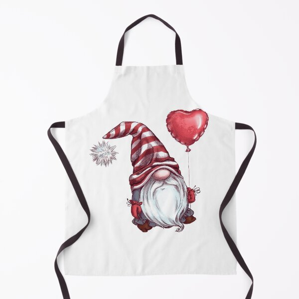 Item preview, Romantic Gnome with a Love heart Balloon designed and sold by WildingClan.