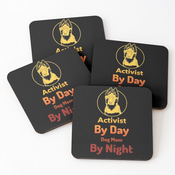 Item preview, Activist By Day, Dog Mom By Night designed and sold by jtechlimitless.