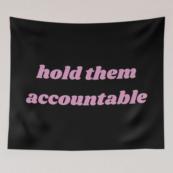 Item preview, Hold Them Accountable Capitol Hill Insurrection  designed and sold by Dani Mullins.