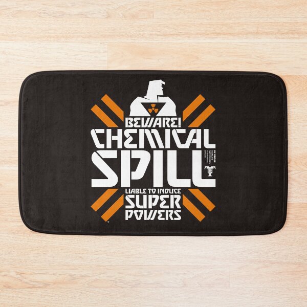 Item preview, Hero - "Beware! Chemical Spill — Liable to Induce Superpowers" 2 designed and sold by Rian Hughes.