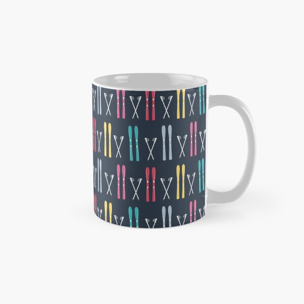 Item preview, Retro Rainbow Ski Pattern designed and sold by SharksOnShore.