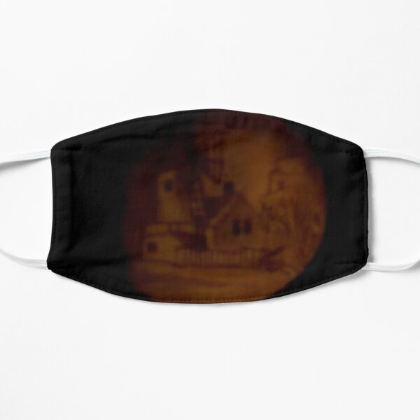The Old Grist Mill Vignette Flat Mask