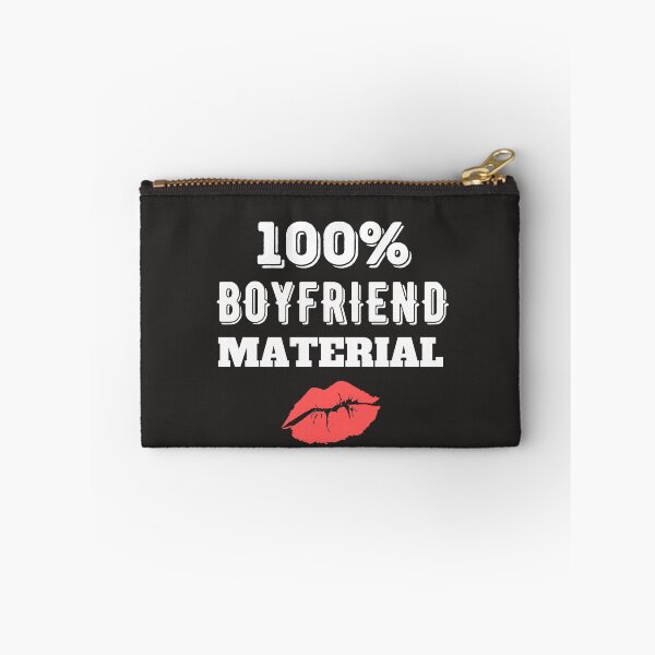 Item preview, 100% BOYFRIEND MATERIAL CLASSIC TSHIRT FOR VALENTINES DAY designed and sold by JaylaStarr.