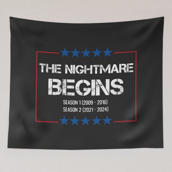 Item preview, The nightmare begins season 1 (2009 2016 )season 2 (2021 2024) designed and sold by Dream-bubble.