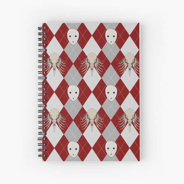 Pathologic 2 Argyle Pattern Spiral Notebook