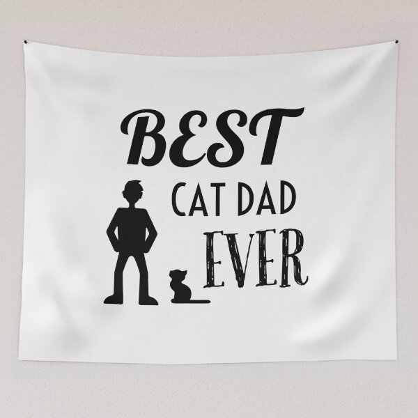 Item preview, Best cat dad ever designed and sold by Gingatoo.