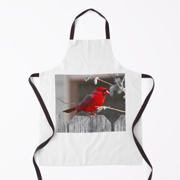 Item preview, Red Cardinal on BW designed and sold by CustomNatureArt.