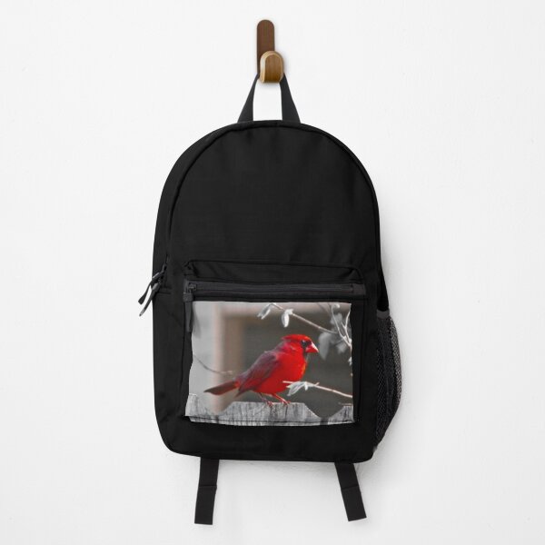 Item preview, Red Cardinal on BW designed and sold by CustomNatureArt.