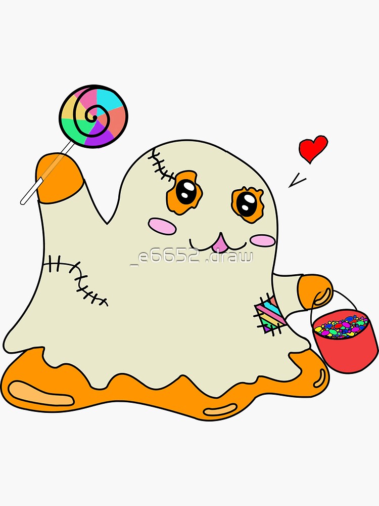 SCP 999 kawaii colored Sticker by _e6652 .draw