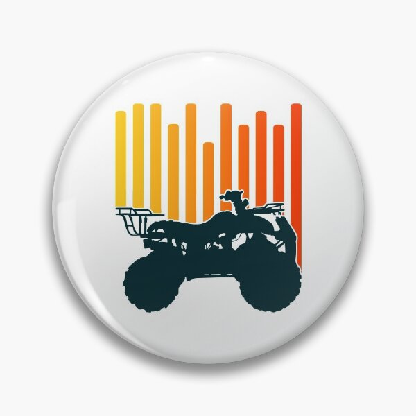 Item preview, ATV Quad 4-Wheeler Vertical Stripe Sunset designed and sold by liftdesign.