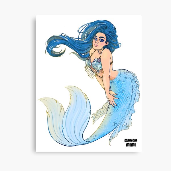 Mermaid Mimi Canvas Print