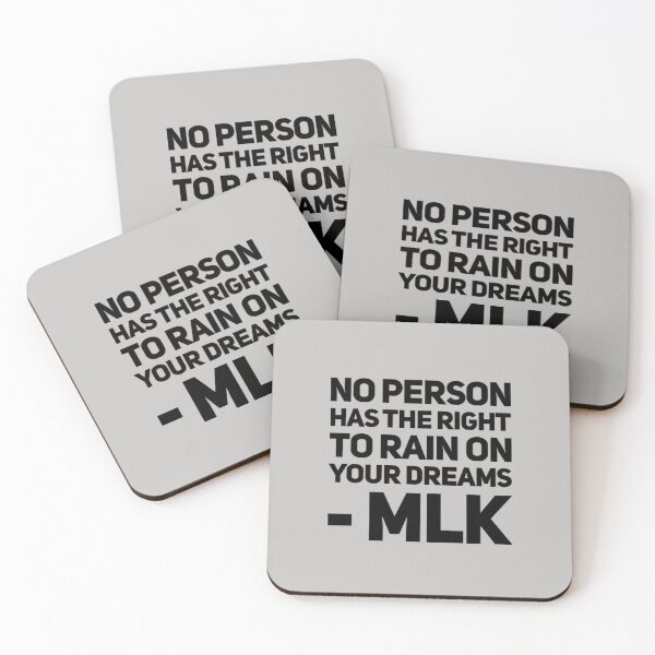 Item preview, No person has the right -MLK Quotes designed and sold by MerciMe.