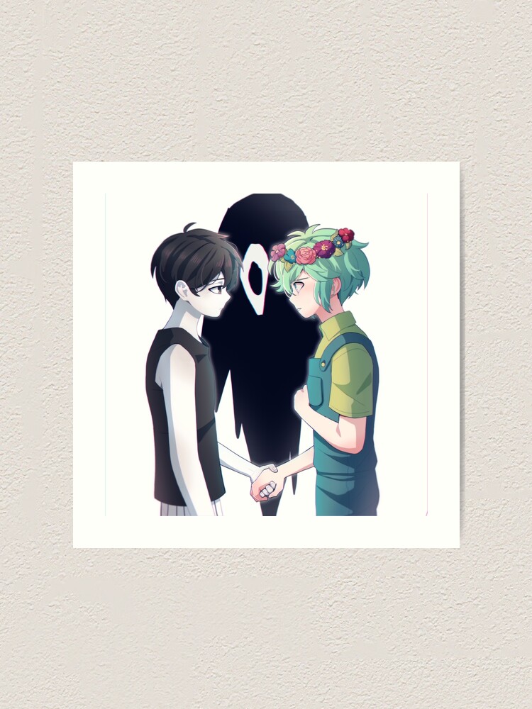 Basil and Omori (Omori), an art print by Cong ! - INPRNT