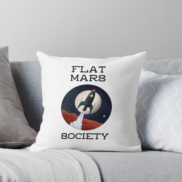 Item preview, Flat Mars Society Rocket & Planet designed and sold by liftdesign.