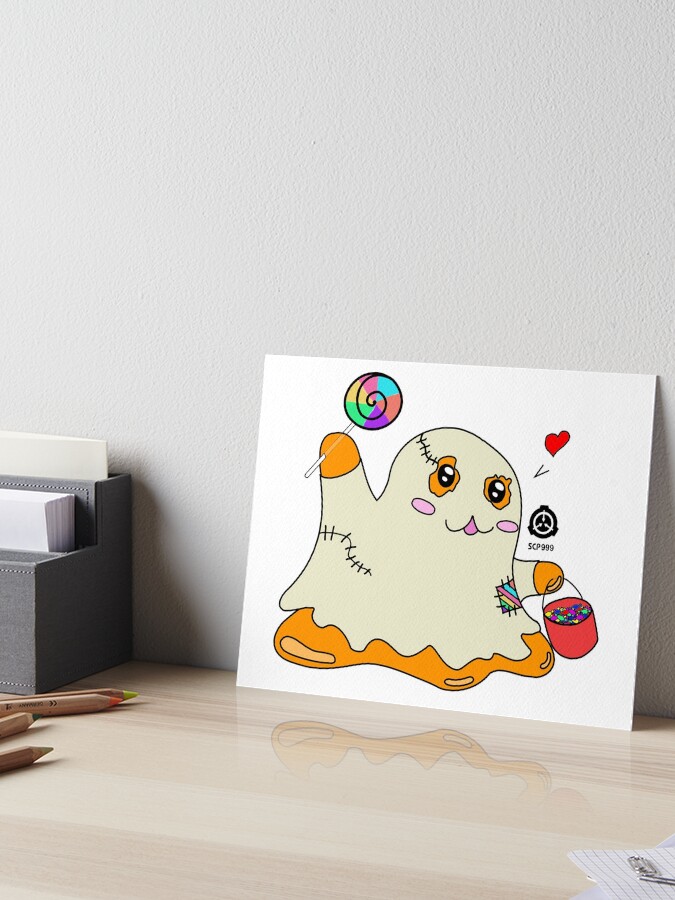 SCP 999 kawaii colored Art Board Print by _e6652 .draw