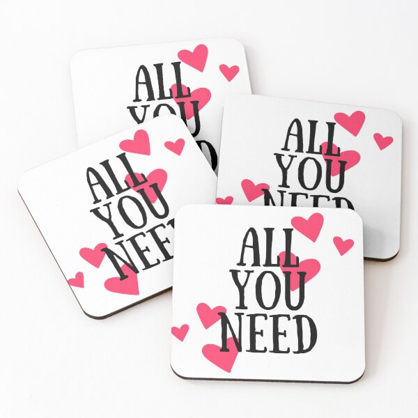 Item preview, All You Need - Valentines Love Hearts designed and sold by Zentropik.