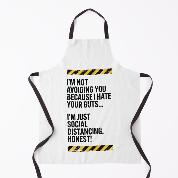 Item preview, I'm just social distancing...honest designed and sold by Viva-la-Tees.