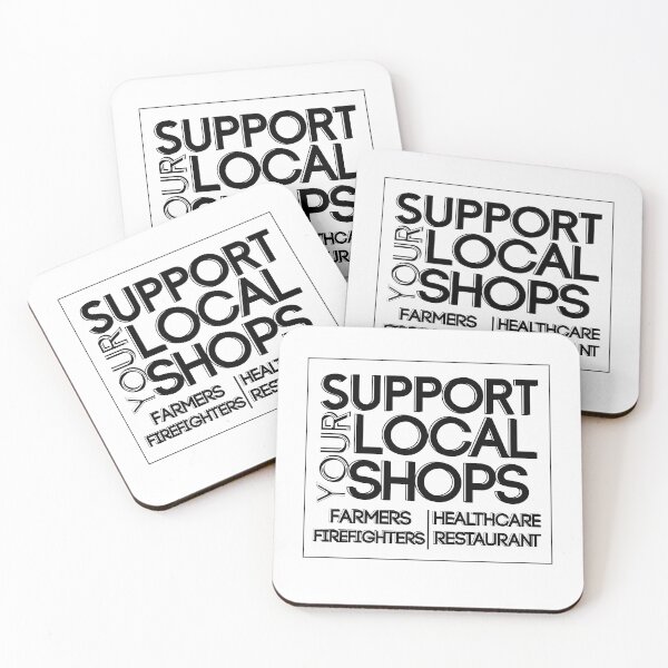 Item preview,  Support your Local Shops, Farmers, Firefighters, Healthcare, restaurants,A gift to support tiring work designed and sold by HananDesign13.