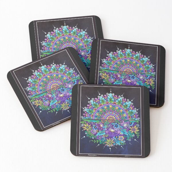 Item preview, Bright floral mandala! designed and sold by Sunnysideup1993.