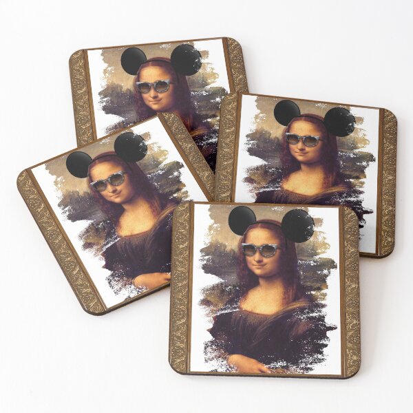 Item preview, Monalisa Intervention Artwork designed and sold by ThePortShop.