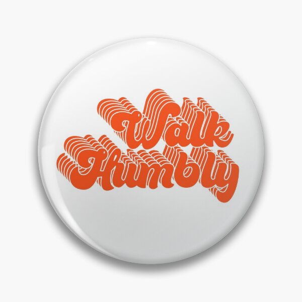 Item preview, Retro 80's Walk Humbly Red and White designed and sold by Brenander.