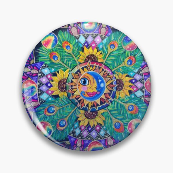 Item preview, Sun and moon mandala!  designed and sold by Sunnysideup1993.