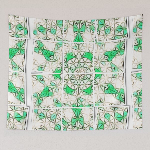 Item preview, Green Mandala Artwork Abstract designed and sold by Simona Balan.
